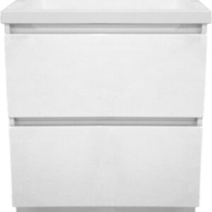 Meuble sous vasque primeo 70 cm au sol 2 tiroirs blanc. disponible abidjan cote d'ivoire.