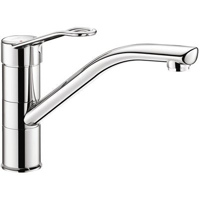 Mitigeur d'évier 2500 sur table monotrou à bec orientable limité à 120° réf. disponible abidjan cote d'ivoire.