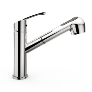 Mitigeur d'évier alterna concerto 4 chromé avec douchette. disponible abidjan cote d'ivoire.