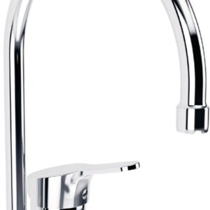 Mitigeur d'évier porcher olyos c2 col de cygne chromé, réf. disponible abidjan cote d'ivoire.