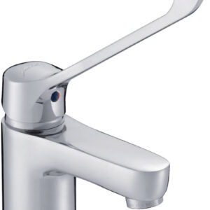 Mitigeur de lavabo july easy, avec levier long et vidage métal, chromé réf. disponible abidjan cote d'ivoire.