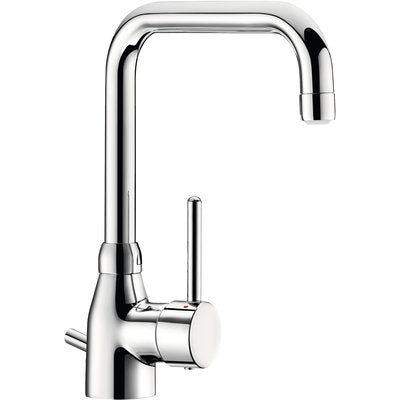 Mitigeur monotrou bec h 200 mm l 150 mm, manette fil réf. disponible abidjan cote d'ivoire.