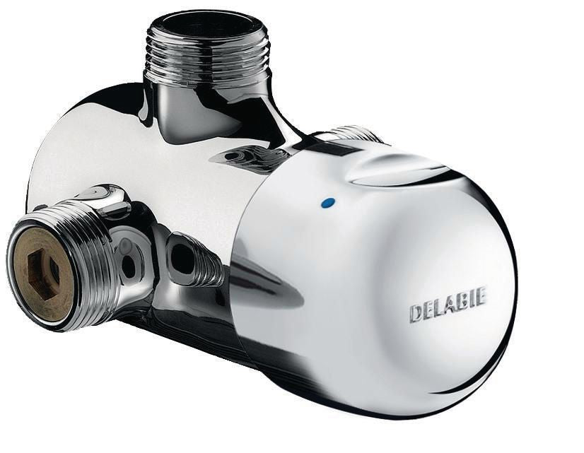 Mitigeur temporisé tempomix douche sans raccords mâle 20 x 27 entraxe 90 corps en laiton massif chromé : réf. disponible abidjan cote d'ivoire.