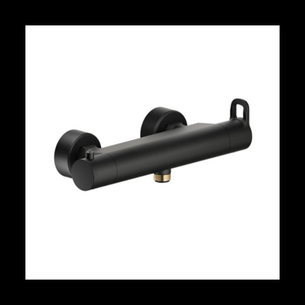 Mitigeur thermostatique douche kali - noir mat aquance. disponible abidjan cote d'ivoire.