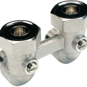 Module hydraulique altech série e équerre femelle 20 x 27 entraxe 50 mm pour bitube altech. disponible abidjan cote d'ivoire.