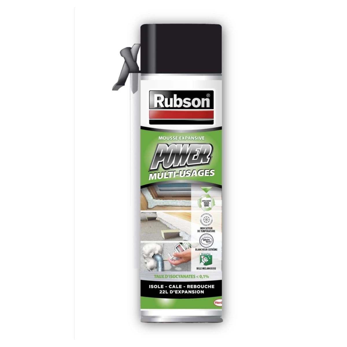 Mousse expansive power rubson 500ml réf. disponible abidjan cote d'ivoire.