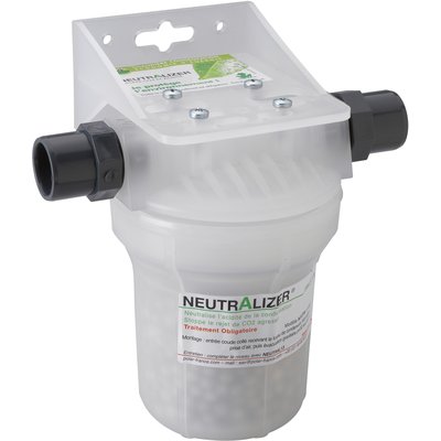 Neutraliseur d'acide des condensats pour chaudière murale gaz 24 kw raccord 25-32 neutralizer neutr 12 gaz. disponible abidjan cote d'ivoire.
