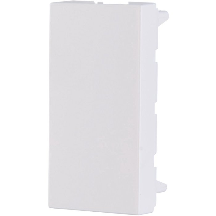 Obturateur - 2 modules - blanc - ref. disponible abidjan cote d'ivoire.