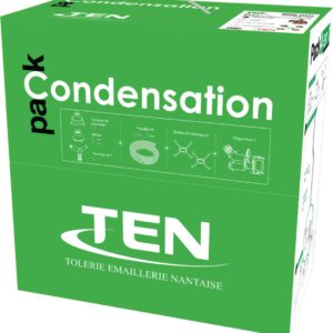 Pack b3-c9 4 en 1 conden 80 (10m ppflex + plaque 4 en 1 + terminal noir) réf. disponible abidjan cote d'ivoire.