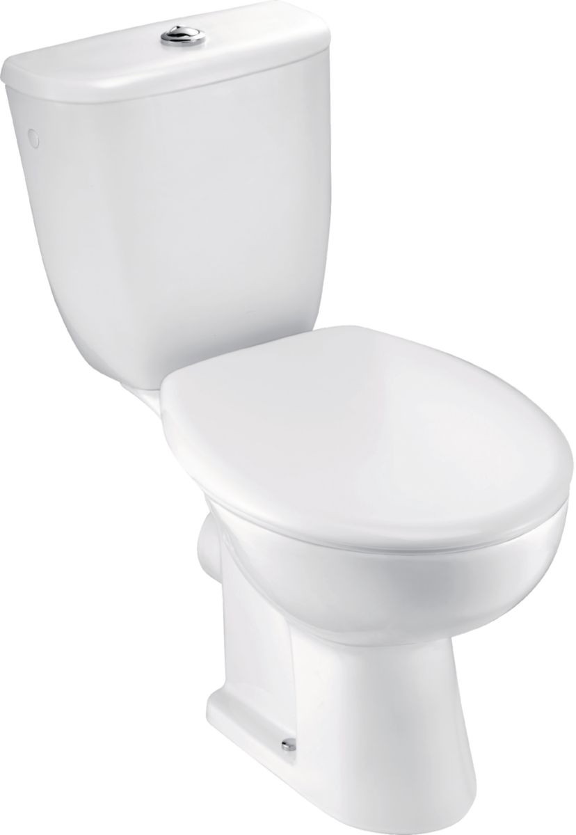 Pack wc brive 3 jacob delafon, sortie horizontale, 3 / 5 litres, alimentation latérale, blanc réf. disponible abidjan cote d'ivoire.