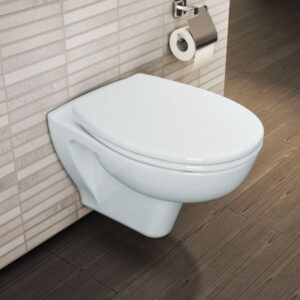 Pack wc suspendu alterna vers'eau sans bride avec abattant frein de chute, réf. disponible abidjan cote d'ivoire.