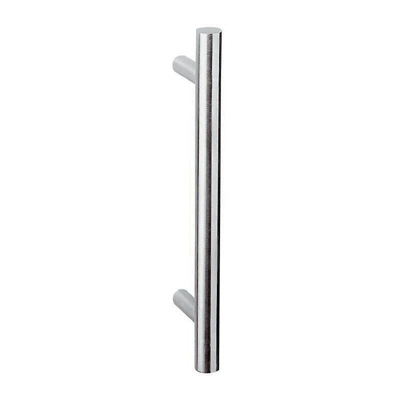 Paire de poignées de porte battante en inox 304 brossé ø30 mm entraxe 900 mm. disponible abidjan cote d'ivoire.