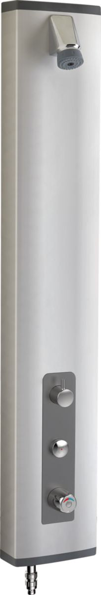 Panneau de douche thermostatique presto avec robinet temporise presto 50 et inverseur prestotem 2 p50 mt inv rèf 88806. disponible abidjan cote d'ivoire.