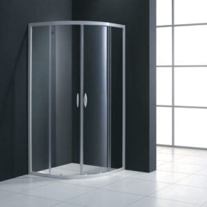 Paroi de douche 1/4 de cercle alterna mezzo extensible de 77 à 79 cm verre transparent, réf. disponible abidjan cote d'ivoire.