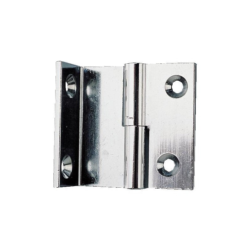 Paumelles équerre - laiton chromé 20 x 40 mm droite. disponible abidjan cote d'ivoire.