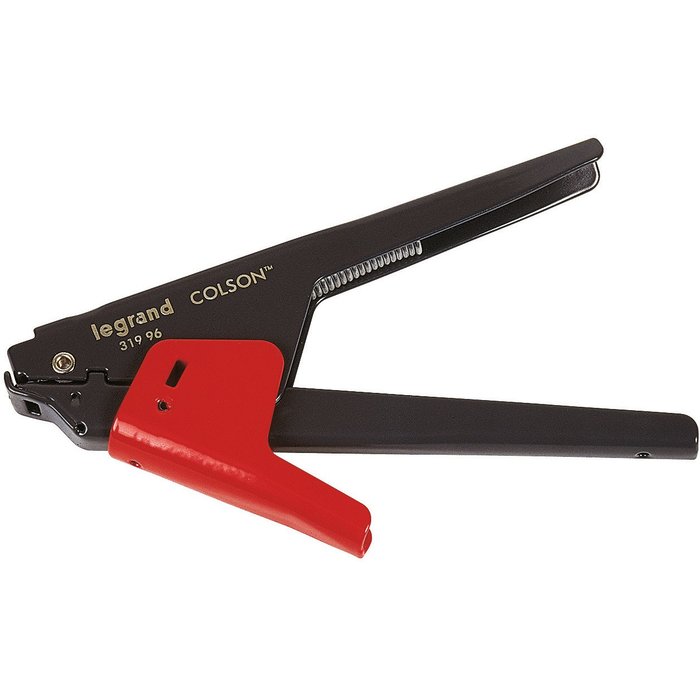 Pince colson - pour serrage et coupe collier - noir/rouge - ref. disponible abidjan cote d'ivoire.