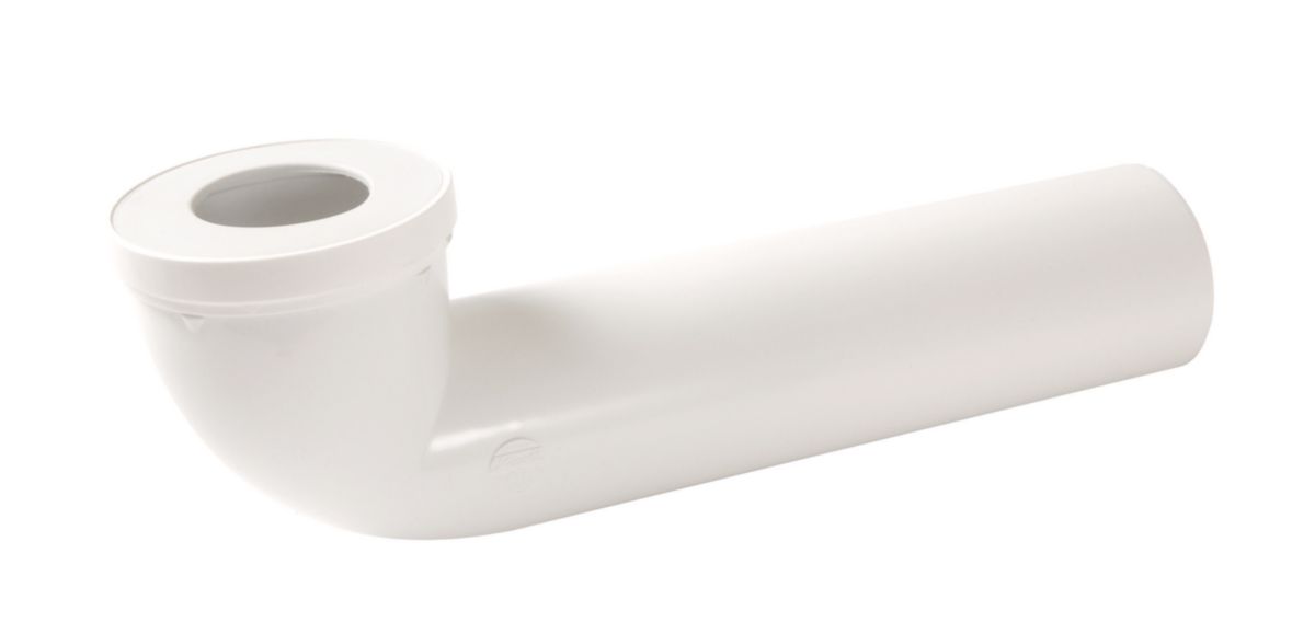 Pipe longue nicoll pour wc ø 85/107 mm, pvc blanc, raccord ø 100 mm, l. disponible abidjan cote d'ivoire.