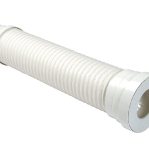 Pipe souple nicoll pour wc ø 85/107 mm - 1reaflex - pvc blanc - embout ø 100/93 mm - l. disponible abidjan cote d'ivoire.