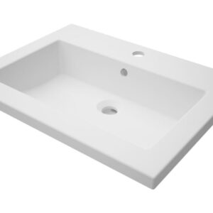 Plan de toilette alterna concerto 2, 60 cm en synthèse vasque centrée, réf. disponible abidjan cote d'ivoire.