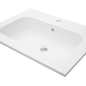 Plan de toilette alterna seducta 2, 60 cm en synthèse vasque centrée, réf. disponible abidjan cote d'ivoire.