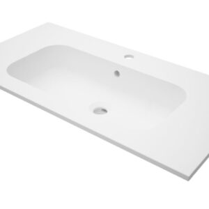 Plan de toilette alterna seducta 2, 90 cm en synthèse vasque centrée, réf. disponible abidjan cote d'ivoire.