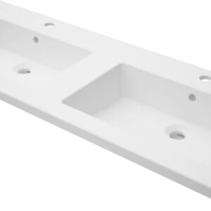 Plan de toilette concerto2 120 cm en synthèse double vasque. disponible abidjan cote d'ivoire.