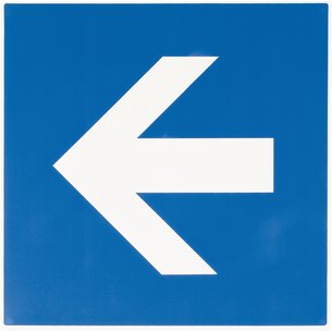 Plaq rigide 200x200 fleche dir. disponible abidjan cote d'ivoire.