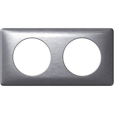 Plaque céliane - métal - 2 postes - aluminium - ref. disponible abidjan cote d'ivoire.