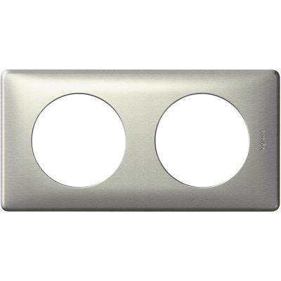 Plaque céliane - métal - 2 postes - titane - ref. disponible abidjan cote d'ivoire.