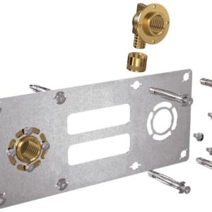 Plaque de fixation robifix pour raccord à glissement entraxe 150 pour tube per robifix diamètre : 12 réf. disponible abidjan cote d'ivoire.