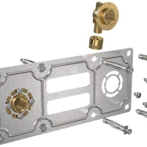 Plaque de fixation robifix pour raccord à glissement entraxe 150 pour tube per robifix diamètre : 16 réf. disponible abidjan cote d'ivoire.