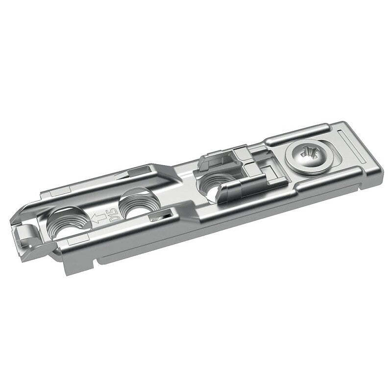 Plaque de montage linéraire in line à visser pour ferrures d'angle sensys d1,5. disponible abidjan cote d'ivoire.