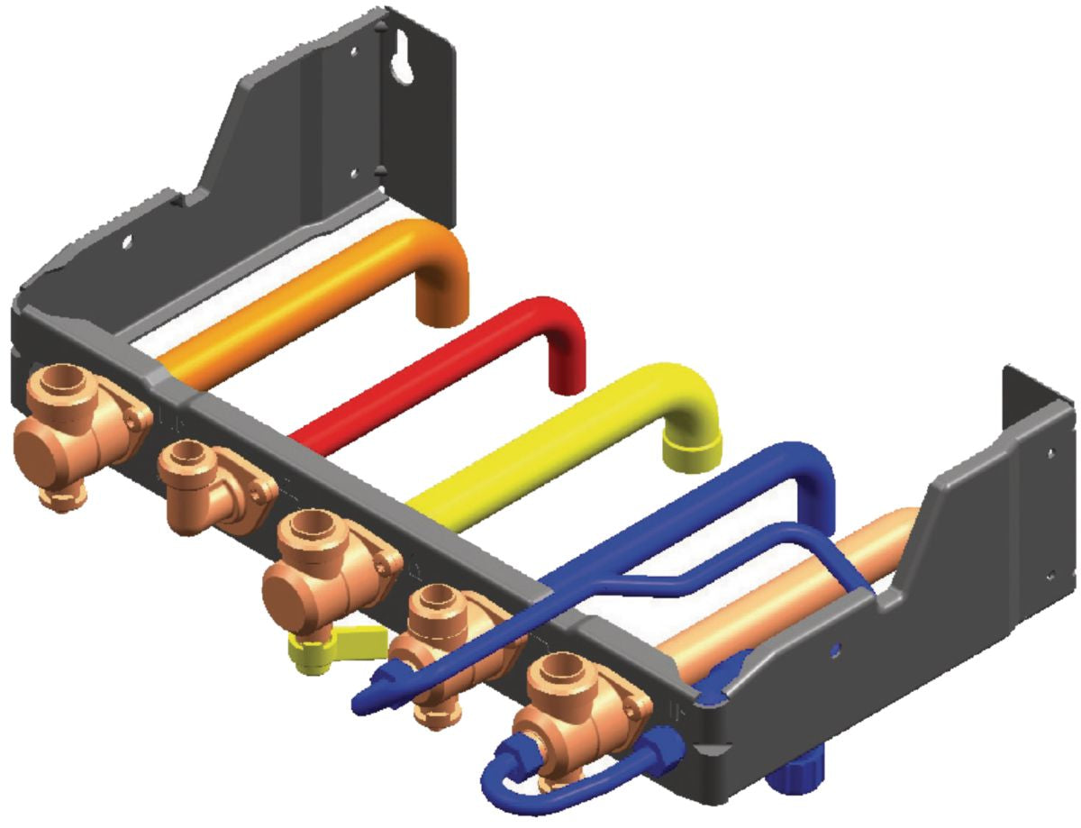 Plaque de préinstallation standard dosseret pour chaudière elm leblanc ngla/ngva colis dosga5, réf. disponible abidjan cote d'ivoire.