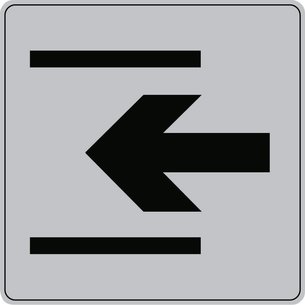 Plaque signal entree. disponible abidjan cote d'ivoire.