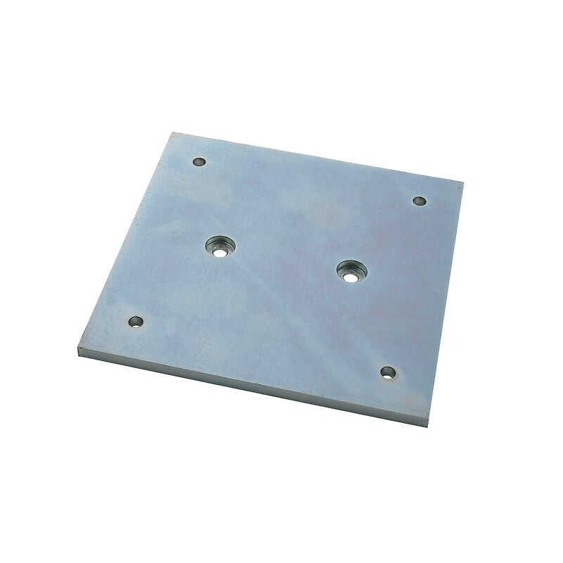 Platine de fixation au sol pour pied elliptique 150 x 150 x 5 mm. disponible abidjan cote d'ivoire.