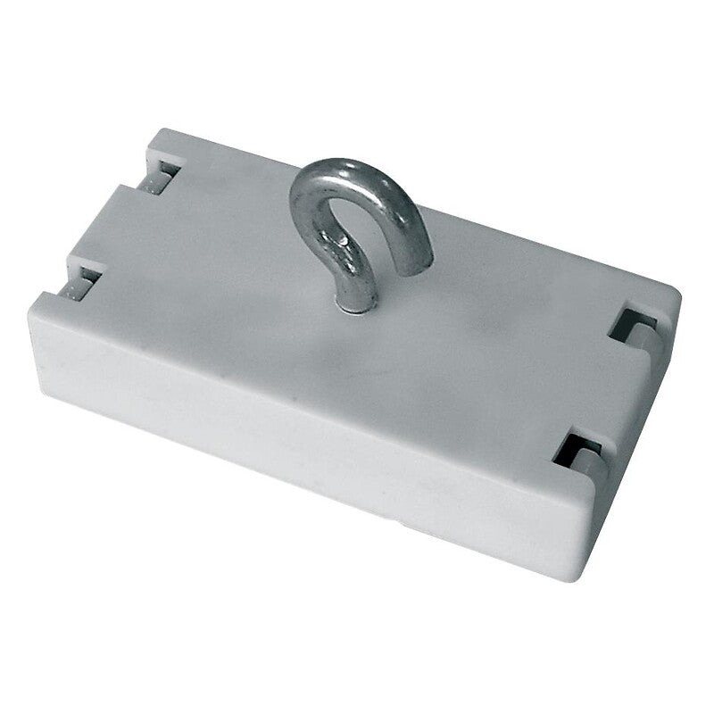 Plot magnétique blanc à crochet charge maximum 30 kg. disponible abidjan cote d'ivoire.