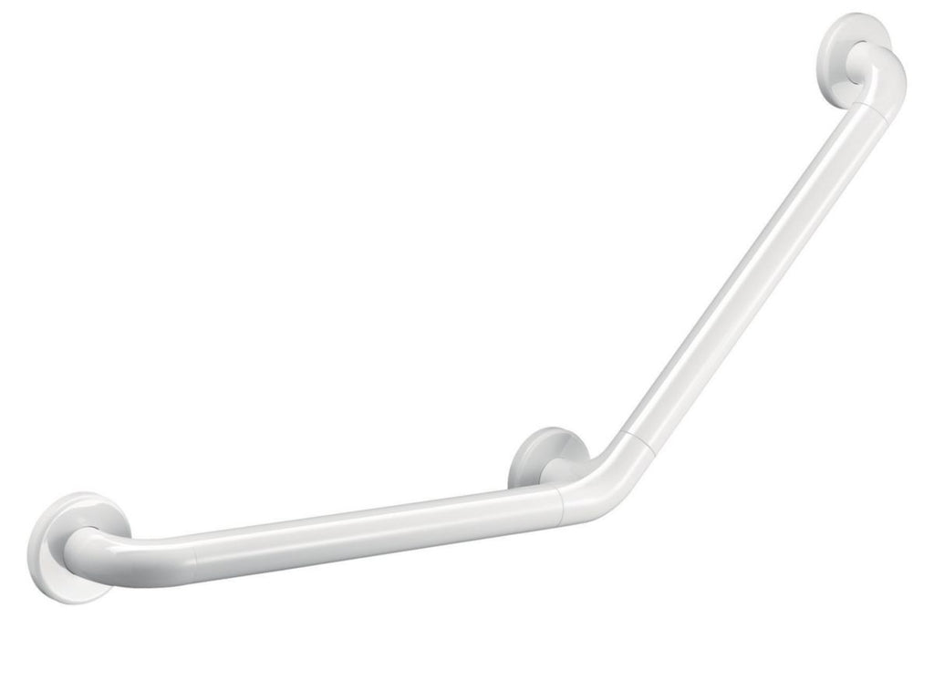 Poignée à 135°° d32, 3 points de fixation 400x400, nylon hr brillant blanc réf 5081n. disponible abidjan cote d'ivoire.