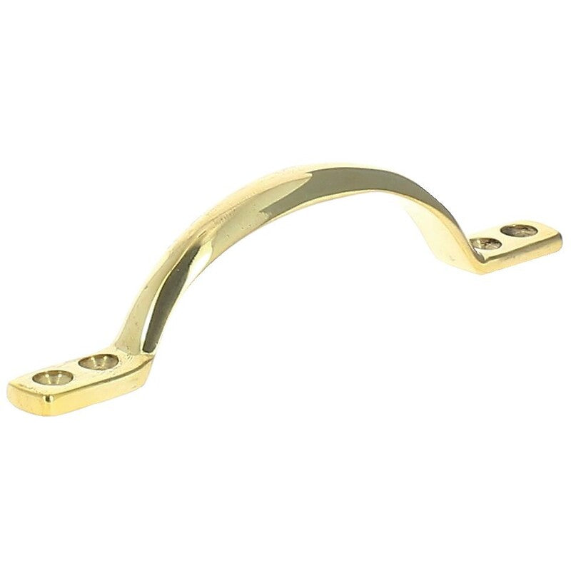 Poignée artillerie laiton poli ambiance marine longueur 121 mm. disponible abidjan cote d'ivoire.