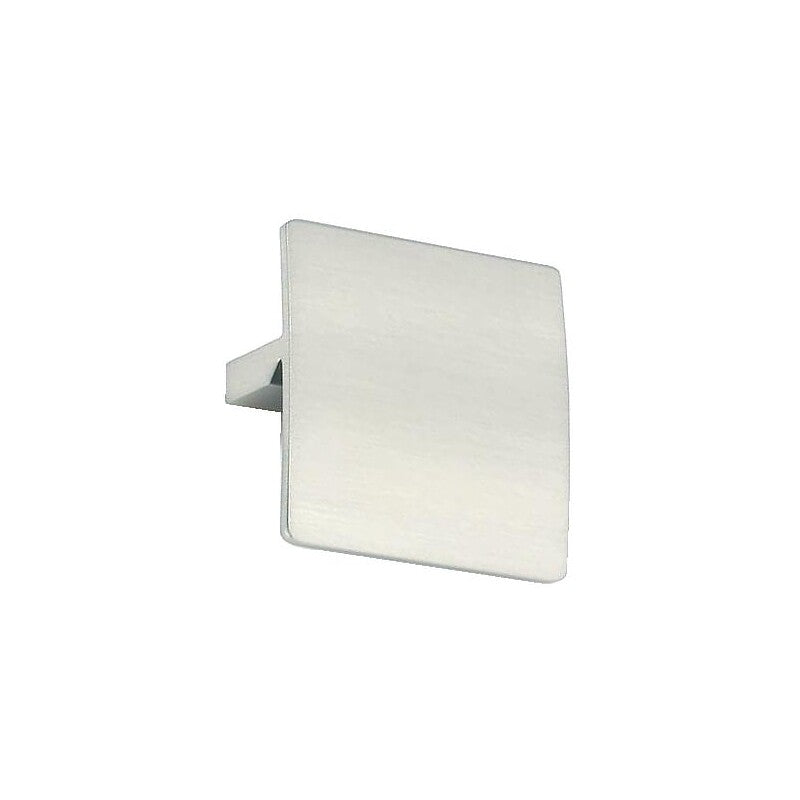 Poignée carrée aluminium finition inox satiné - 60 x 60 mm entraxe 32 mm - prisma. disponible abidjan cote d'ivoire.