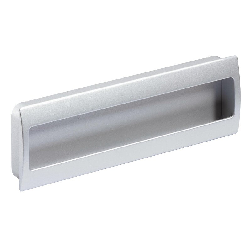 Poignée cuvette rectangle zinc finition alu 116 x 54 mm entraxe 96 mm - misnia. disponible abidjan cote d'ivoire.
