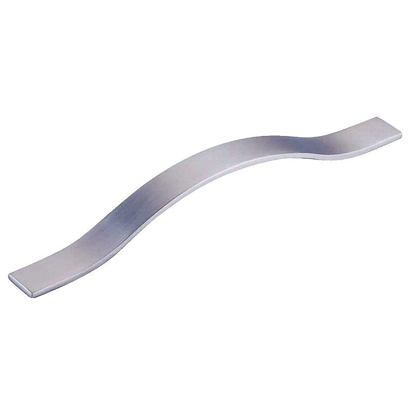 Poignée plate courbe entraxe 128 mm zamak chromé brillant. disponible abidjan cote d'ivoire.