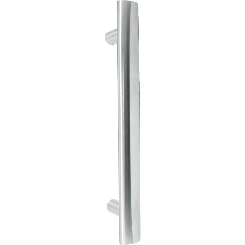 Poignée porte battante inox tube ovale 40 x 20 mm supports droits boëdic entraxe 200 mm. disponible abidjan cote d'ivoire.