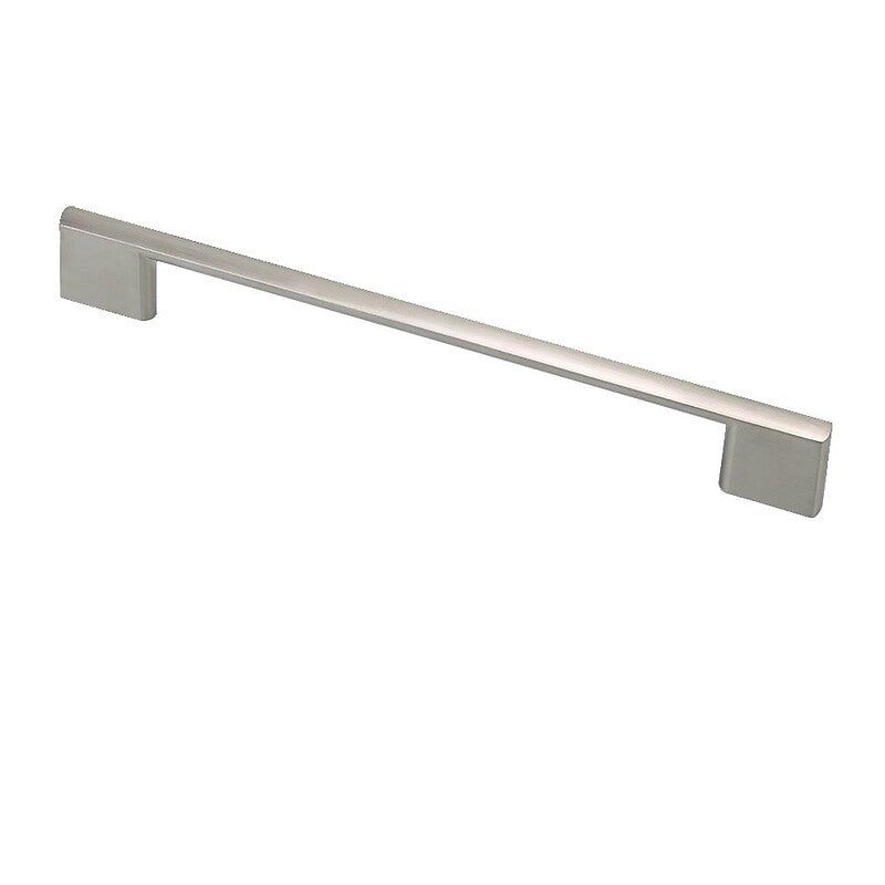 Poignée profit zamak - finition nickelé brossé - entraxe 192 mm. disponible abidjan cote d'ivoire.