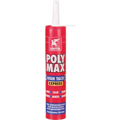 Poly-max high tack express cartouche blanc. disponible abidjan cote d'ivoire.