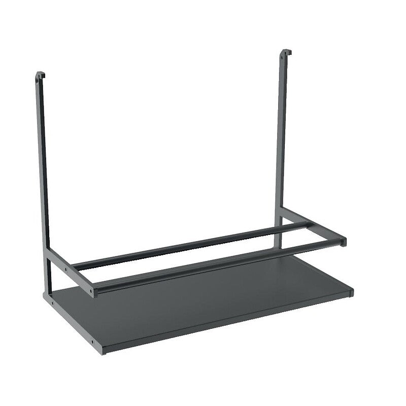 Porte-épices pour barre de crédence eos - finition noir mat. disponible abidjan cote d'ivoire.