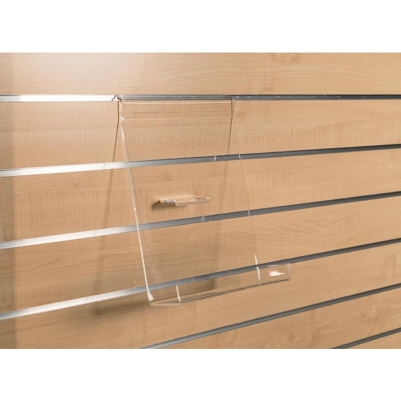 Porte-brochure a4 en plastique transparent pour panneaux rainurés. disponible abidjan cote d'ivoire.