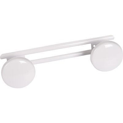 Porte peignoir 2 tete blanc. disponible abidjan cote d'ivoire.