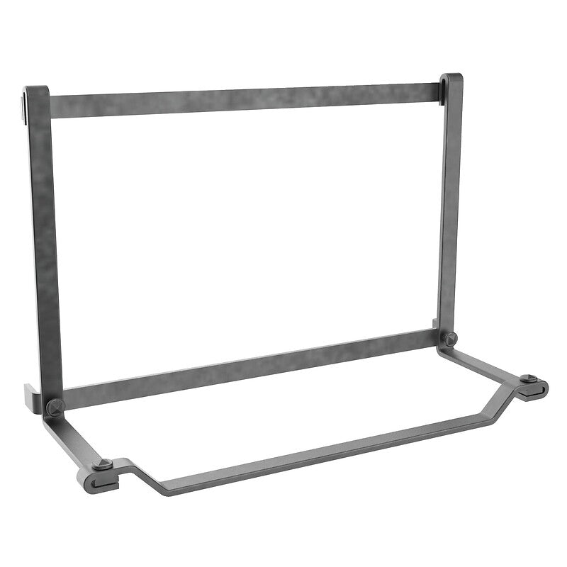 Porte-rouleau pour barre de crédences ferré, largeur 337 mm, finition noir mat. disponible abidjan cote d'ivoire.