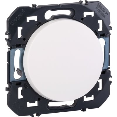 Poussoir dooxie - simple - 6a 250v~ - blanc - réf. disponible abidjan cote d'ivoire.
