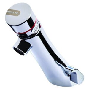 Presto - mitigeur lavabo sur plage neo 15sec + robinet d'arrêt - réf. disponible abidjan cote d'ivoire.